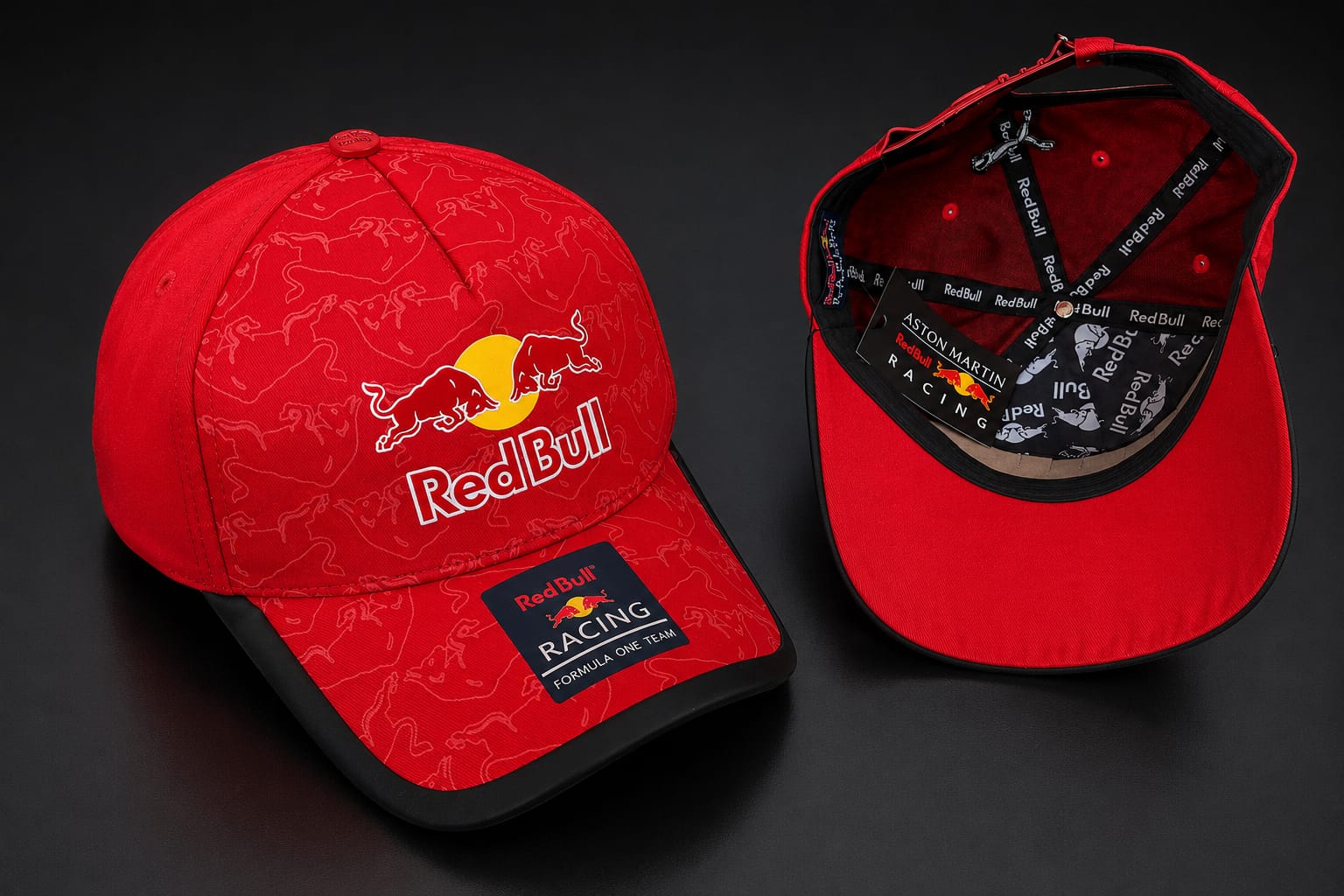 Red Bull Racing Bull Print Cap